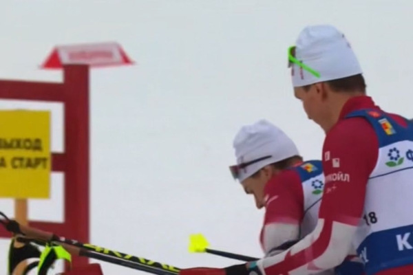 Скандалище в лыжах — Большунов напал на российского соперника со спины и нанёс травму, что случилось